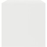 TV ormarić bijeli 100 x 40 x 40 cm konstruirano drvo | shoptok.hr