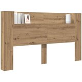  Krevetna ploča s LED-om Umjetnička hrastovina Konstruirano drvo - hrast artisan 180 cm | shoptok.hr