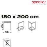 Spirella Tuš zavjesa 180x200 cm Blatt – | shoptok.hr