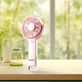 Aigostar Punjivi džepni ventilator 4,5W/3,7V 1200mAh USB ružičasta | Eponuda.com