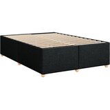 Krevet s oprugama i madracem crni 140x200 cm od tkanine | shoptok.hr
