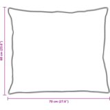 vidaXL Odeja z blazino 3 pcs Bela 200 x 220 cm Puh | Shoptok.si