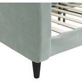  Dnevni krevet svjetlosivi 100 x 200 cm baršunasti | shoptok.hr
