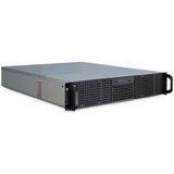 Inter-tech 2U-20255 Rack Black, Stainless steel | shoptok.hr