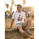 Sinsay Pamučna majica s printom mačke | shoptok.hr