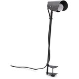 Kave Home Črna kovinska namizna svetilka s sponko (višina 51 cm) Jula – | Shoptok.si