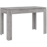 Maison Chic Jedilna miza - Kuhinjska miza - Jedilni stol siva sonoma 120x60x76 cm inženirski les, (21715306) | Shoptok.si