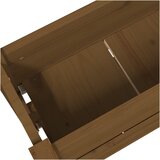  Sadilica smeđa boja meda 77x25x66 cm od masivne borovine | Eponuda.ba