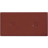  Zidne ploče 12 kom boja vina 30 x 15 cm od umjetne kože 0 54 m² | shoptok.hr
