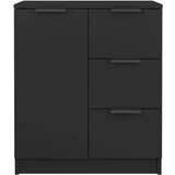 Komode 2 kom crne 60 x 30 x 70 cm od konstruiranog drva | shoptok.hr
