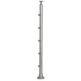 Univerzalni stup za rukohvate s 5 nosača za ispune, ø 16 mm (aluminij) Cijene