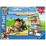 Ravensburger 3x49 delna sestavljanka Tačke na patruljiheroji 093694 Cene