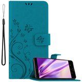 Cadorabo Huawei MATE 9 v klasična rožnata zlata - ovitek v cvetličnem dizajnu z magnetnim zapiranjem, stoječo funkcijo in režami za kartice, (20562373) | Shoptok.si