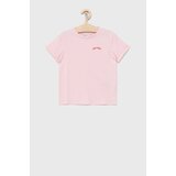 Kids Only Otroški bombažen t-shirt roza barva | Shoptok.si