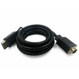 Gembird CCP-DPM-VGAM-6 DisplayPort to VGA adapter cable, black, 1.8 m kabal Cene