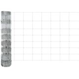  Temeljna zavarena žičana ograda 25 x 0,8 m Pocinčani čelik | shoptok.hr