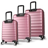 Zoozie Bags set kofera 6421, 3 dijela, ružičasto zlato | Eponuda.ba