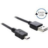 Delock USB 2.0 kabel [1x moški konektor USB 2.0 tipa A - 1x moški konektor USB 2.0 tipa mini B] 3 m črna primeren za obojestranski priključek , pozlač, (20416001) Cene
