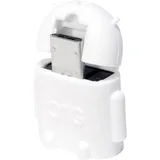 USB 2.0 adapter [1x moški konektor USB 2.0 tipa micro B - 1x ženski konektor USB 2.0 tipa a] AA0063 z OTG funkcijo, (20427493)