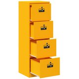 Kabinet za datoteke s ladicama Žuta 45,5 x 42 x 139 cm | Eponuda.ba
