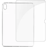 iPad 10 2022 360° Protection Pack: tanka mehka torbica 2.5D, poševno kaljeno steklo, prozorno, (21123702)