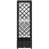  Povišeni krevet s mrežom i krovom Crna 163 x 40 x 126 cm PP | shoptok.hr