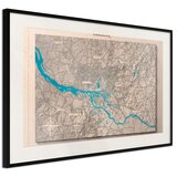 Poster - Raised Relief Map: Hamburg 60x40 | shoptok.hr
