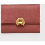 Coccinelle Usnjena denarnica ženski, rdeča barva