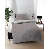 Kaeppel posteljnina 200/200 cm saten srebrne barve | Shoptok.si