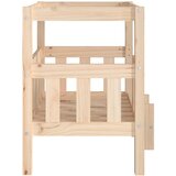  Krevet za pse 65,5x50,5x70 cm od masivne borovine | shoptok.hr