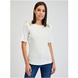 Orsay White Women's T-shirt with Neckline - Women Cijene