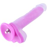 HiSmith HSA81 Silicone Glowing Realistic Dildo KlicLok 9.65" Pink | shoptok.hr