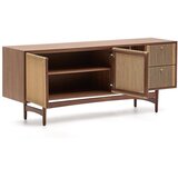 Kave Home Smeđa niska komoda u dekoru oraha 180x73 cm Elan – | shoptok.hr