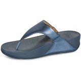 Fitflop LULU LEATHER TOEPOST Plava | shoptok.hr