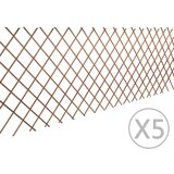 vidaXL ograda od vrbe za biljke penjačice 5 kom 180 x 90 cm Cijene