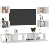  Komplet TV omaric 6-delni bela iverna plošča, (20730627) | Shoptok.si