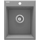 Deante eridan zqe S104 ugradna sudopera metalik siva 400x500/210mm