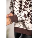 Fenzy Pulover S Pepita Uzorkom Sanga, Smeđe-Bež | shoptok.hr