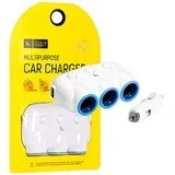Auto punjač / razdelnik za smartphone, 2 x USB, 5V / 3.1 A - C1