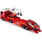  Set vatrogasnih vozila na tegljaču - helikopter i auto | shoptok.hr