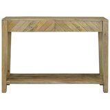  Konzolna stolica s ladicama Prirodna siva 110 x 30 x 80 cm | Eponuda.ba