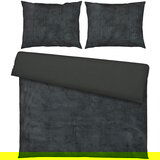 Esposa posteljnina 240/220 cm žamet, plišast material antracit Cene