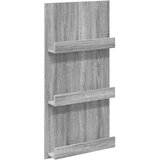  Polica za časopise s policom Siva Sonoma 51 x 11 x 102 cm | Eponuda.com