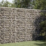  Gabion s žicom debljine 5 mm i mrežom 5x10 cm 50x30x150 cm Slike