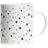 Bijela keramička šalica s božićnim motivom 330 ml –