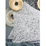 L'essential Maison molly - anthracite anthracitewhitegrey ranforce double quilt cover set | ePonuda.com