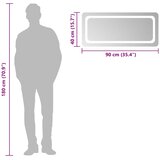  LED kupaonsko ogledalo 90x40 cm | shoptok.hr