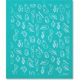 Groovy Goods spužvasta krpa "vegetables" - turquoise | shoptok.hr