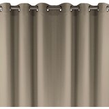 Curtain CARMENA color beige style classic silver silver metal eyelets braid 140x300 HOMEDE | shoptok.hr