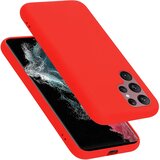 Cadorabo Ohišje, združljiv s Samsungom v tekoči rdeči barvi - zaščitni pokrov iz fleksibilnega silikona TPU, (20603469) | Shoptok.si